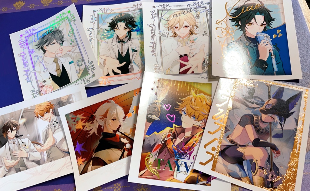 箔押しフォトカードvol.2