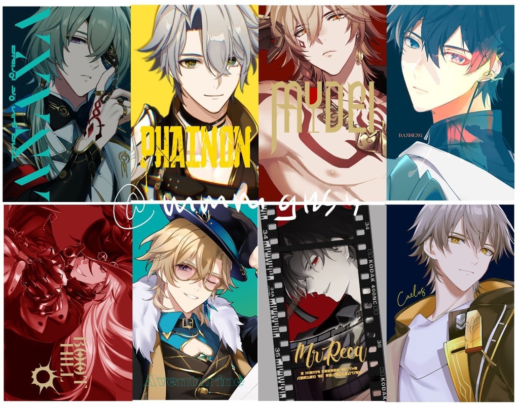 スタレ箔押しカード(オンパロス/マスター)