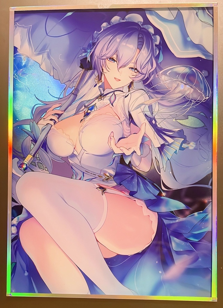 鳴潮カンタレラアクリル色紙