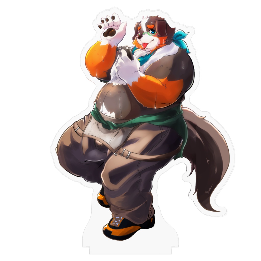 黒鋼ハク新衣装&✕✕✕【大川犬威Ver】アクリルフィギュア