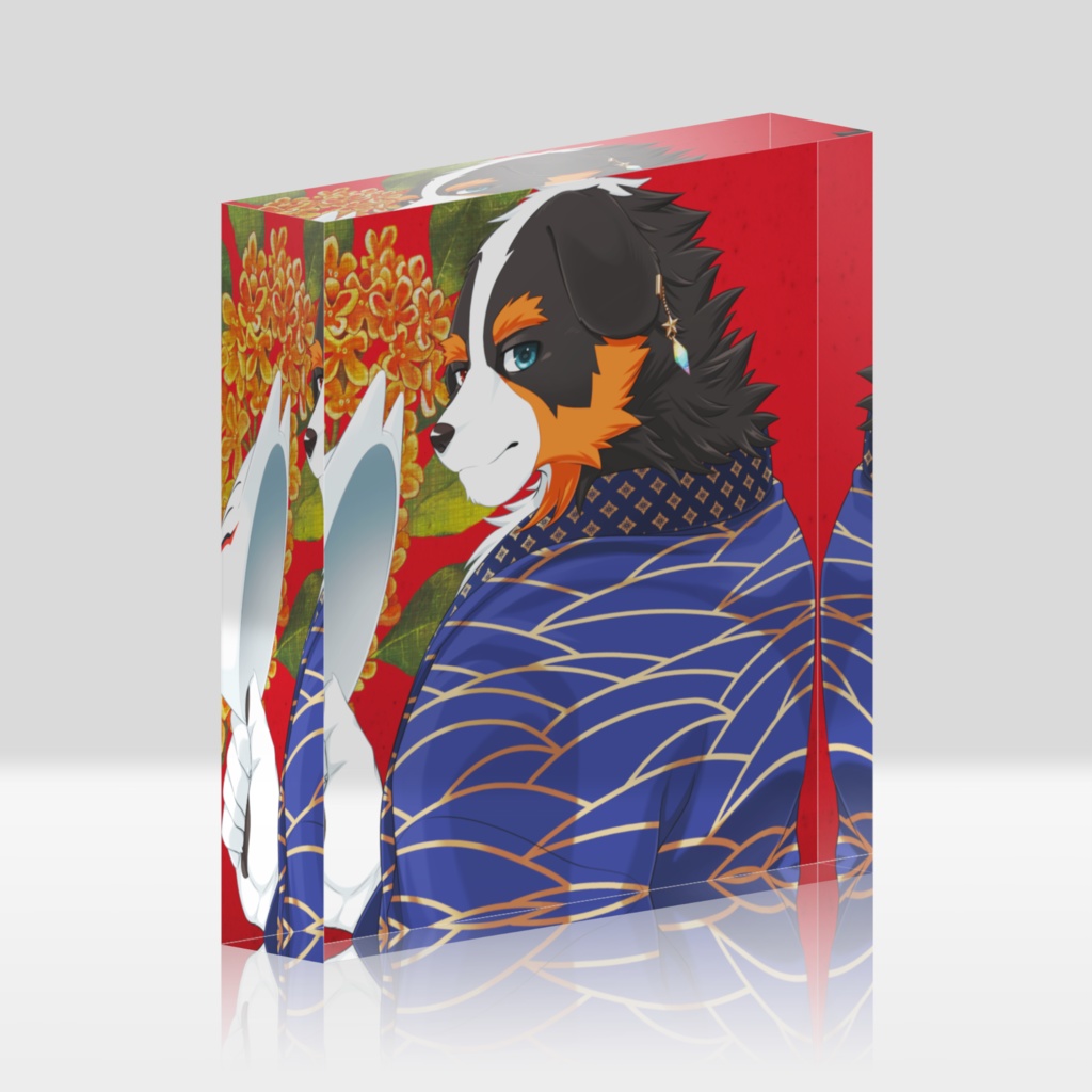 アクリルブロック「和装」