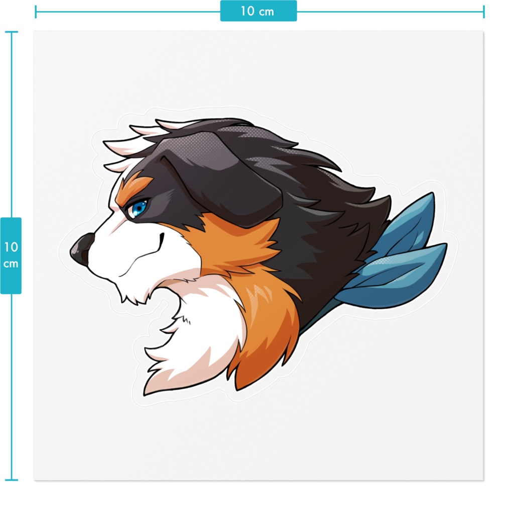 決め顔ハーくん(眼鏡無し)【皇竜さんVer】