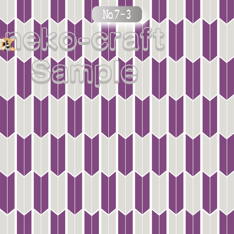 和柄③(猫) | デジタルペーパー(シームレスパターン) 6枚セット | PNG DL素材
