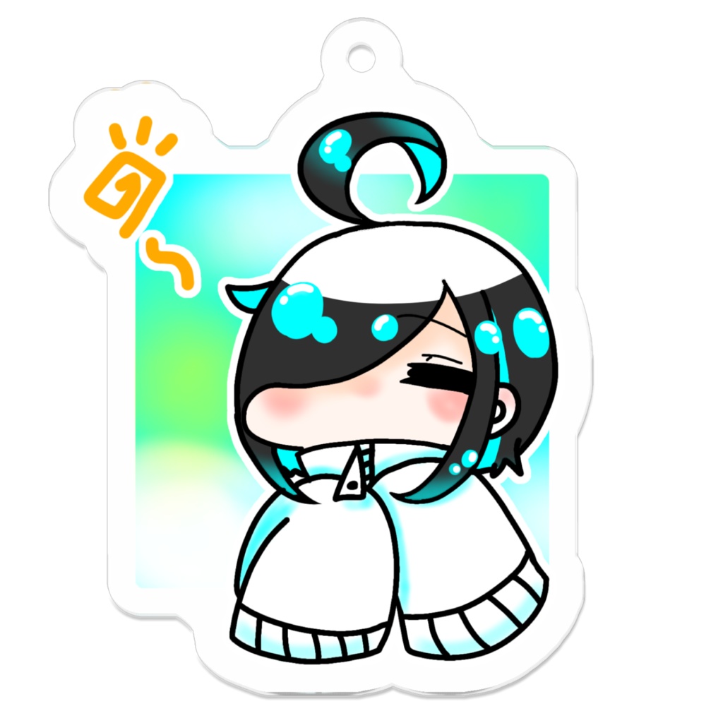 【受注生産】アクリルキーホルダー-裏葉