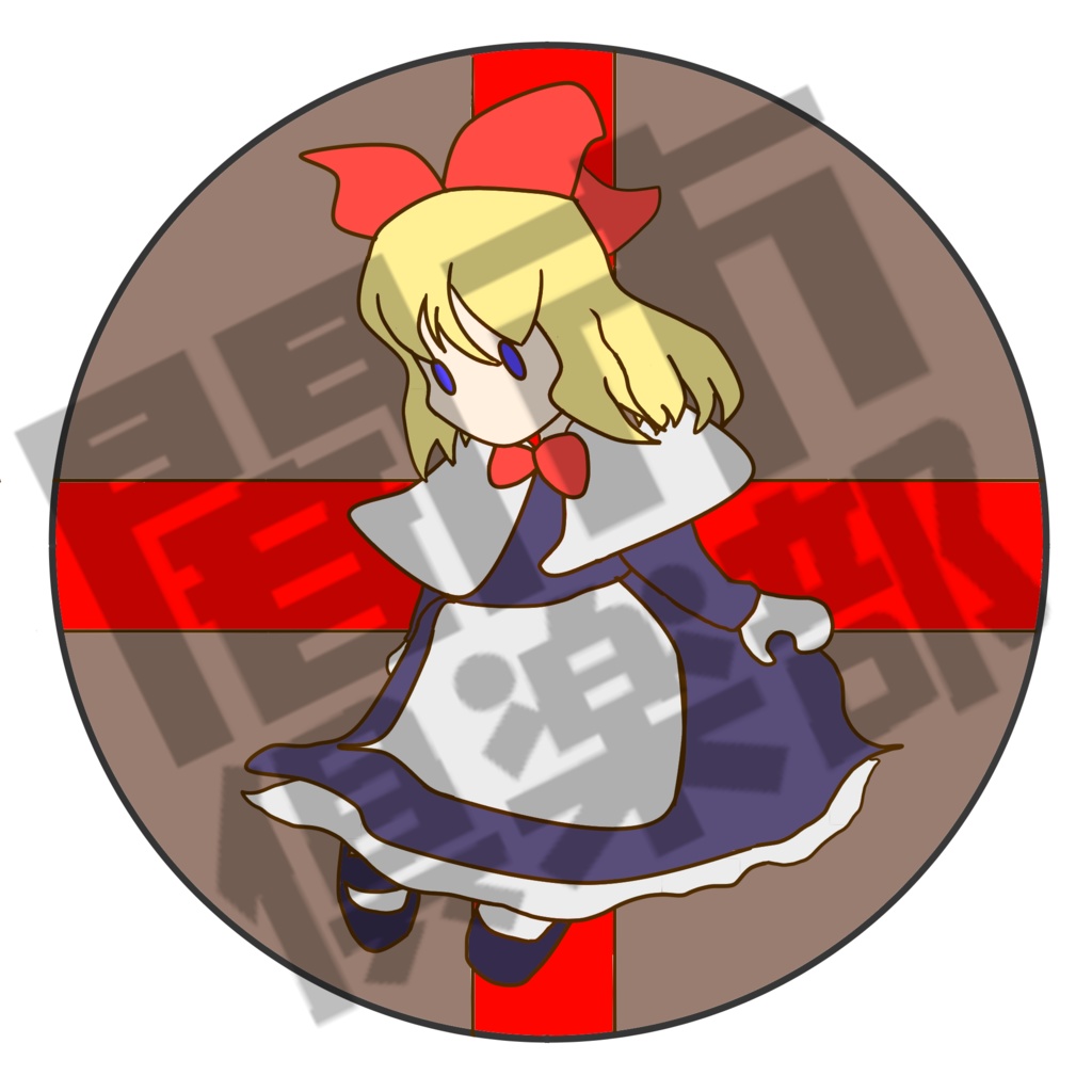 東方モチーフアイコンステッカーvol2