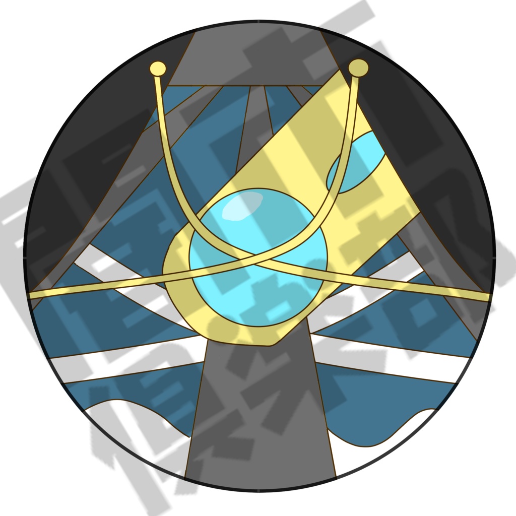 東方モチーフアイコンステッカーvol3~四天狗偏~