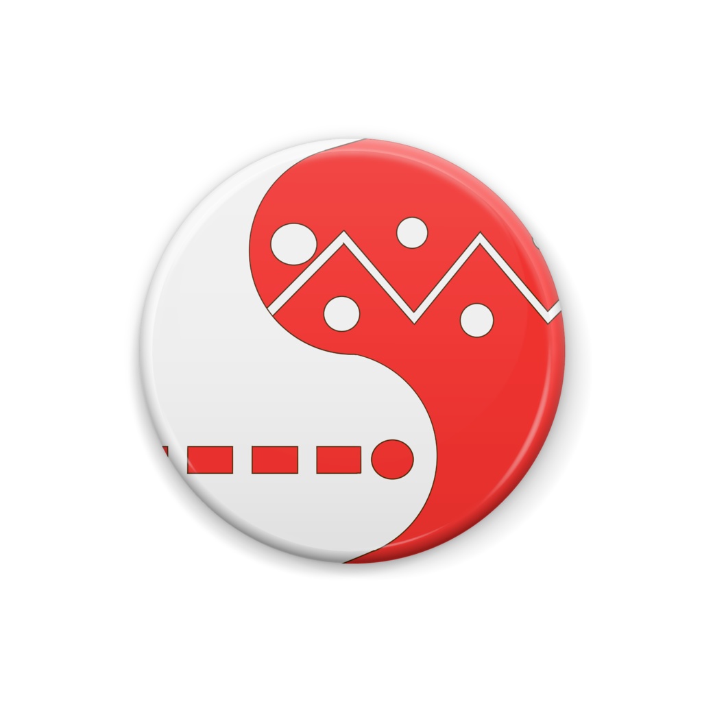 【booth限定】東方モチーフアイコン缶バッチ