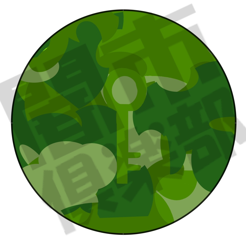 東方モチーフアイコンステッカーvol4