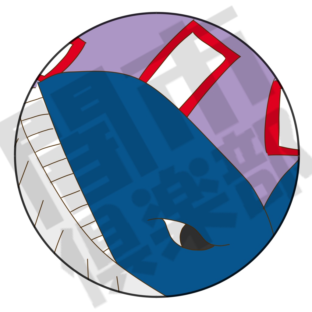 東方モチーフアイコンステッカーvol4