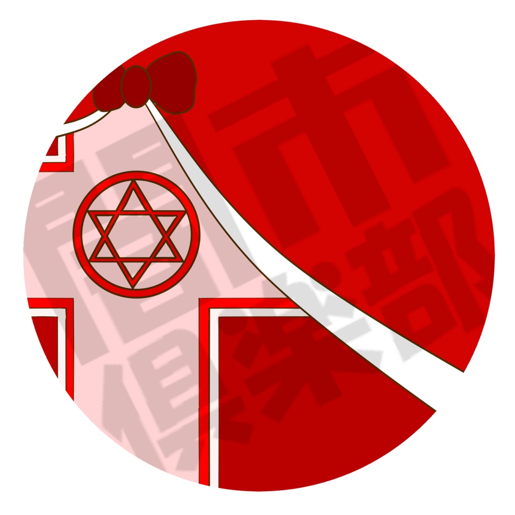 東方モチーフアイコンステッカーvol5