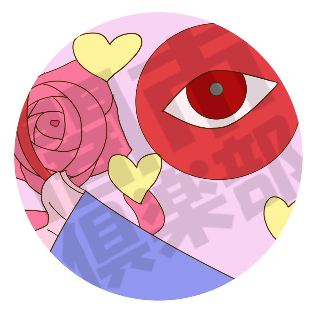 東方モチーフアイコンステッカーvol5