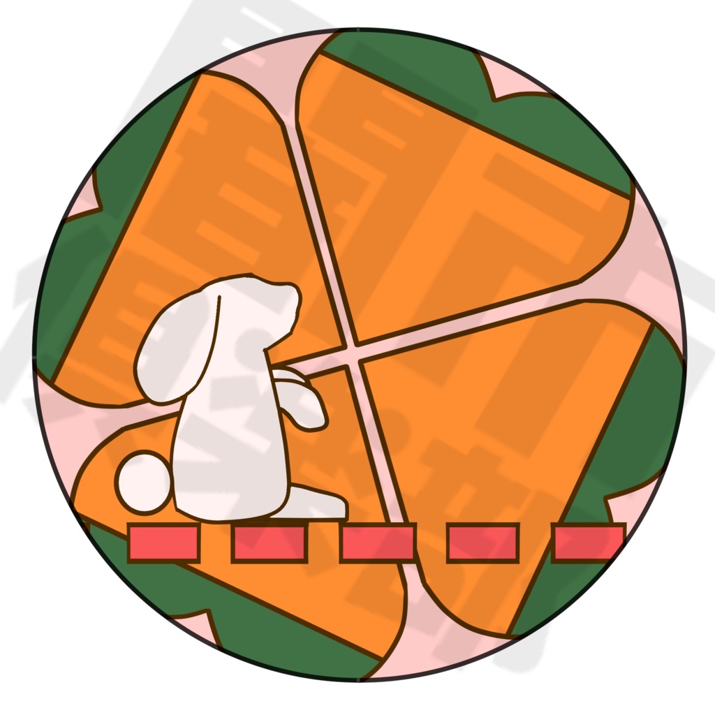 東方モチーフアイコンステッカーvol6