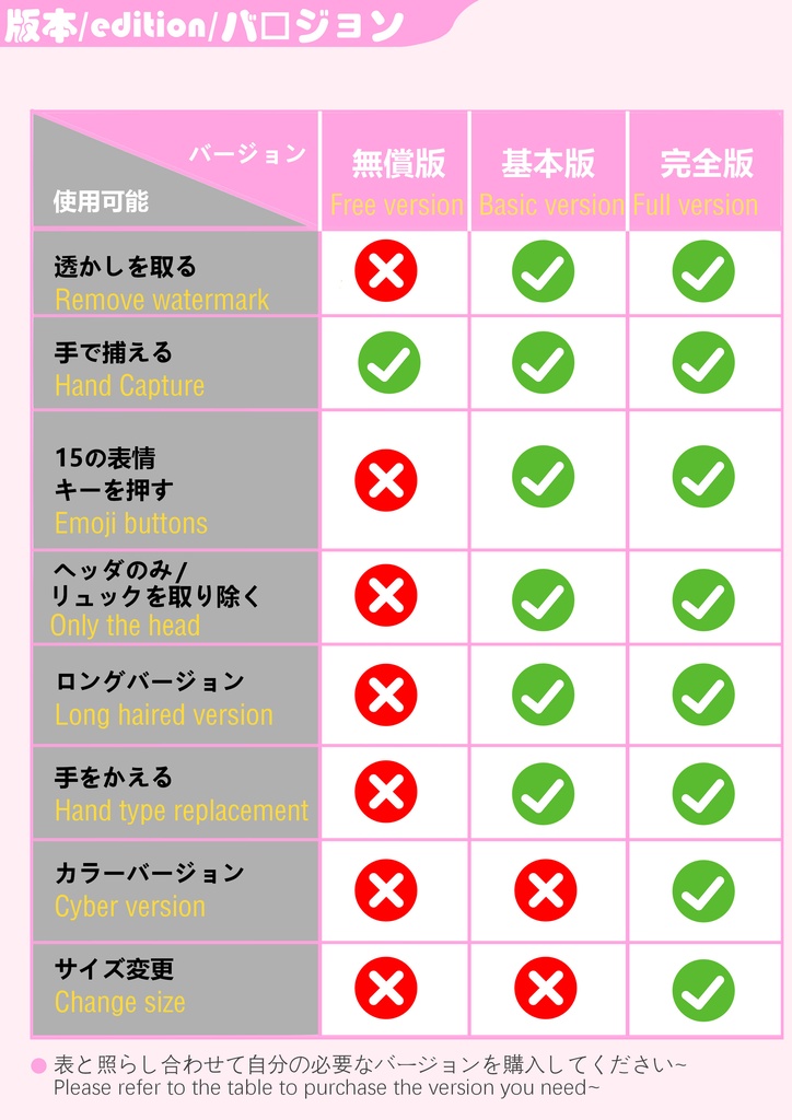 【無料/量販】【Live2Dモデル】手をキャッチできる!Meng(VtubeStudio対応)