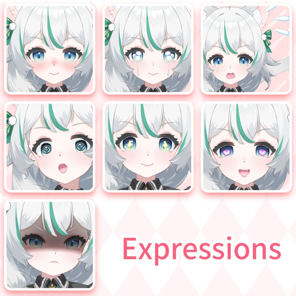 Live2D model_Kitty Investigator