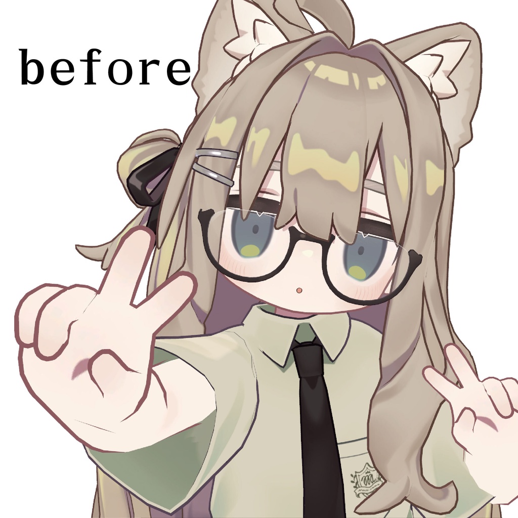 真央キプの目だけ変えるやつ