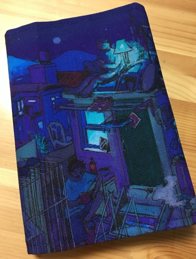 布ブックカバー