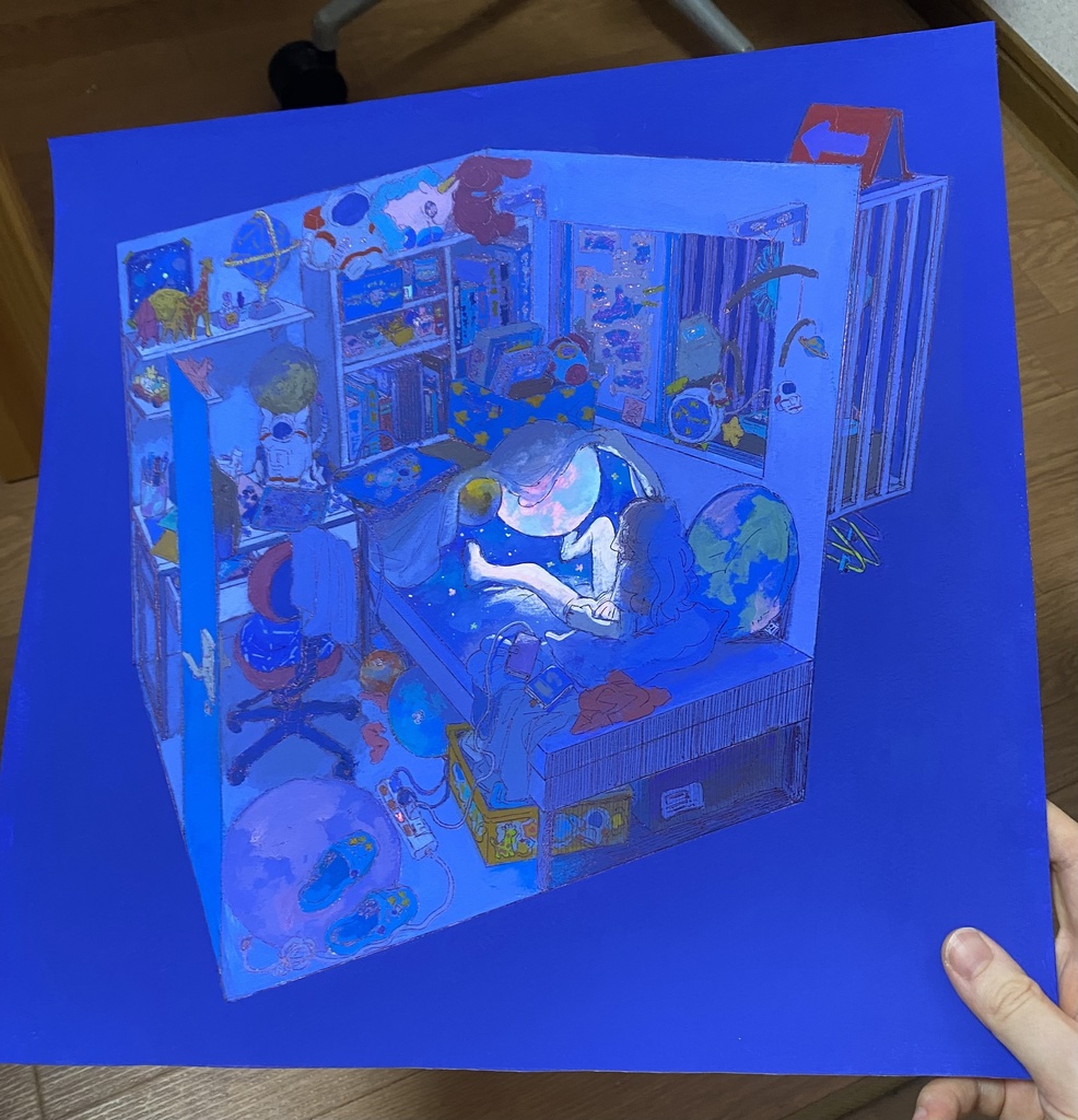 夢かうつつか 原画