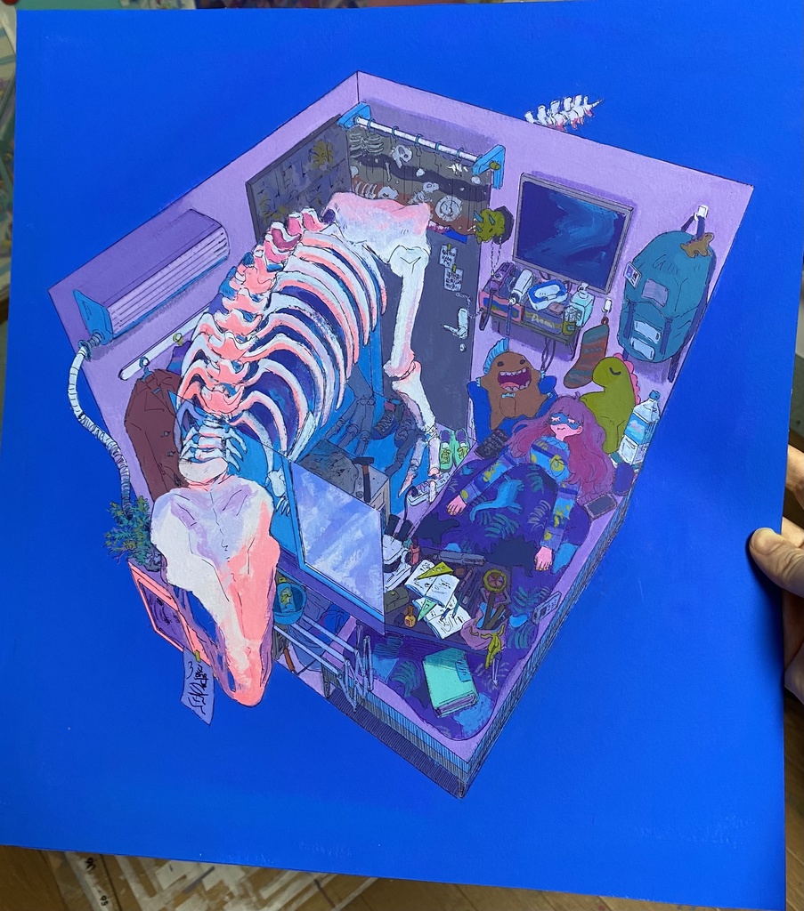 太古と眠る 原画