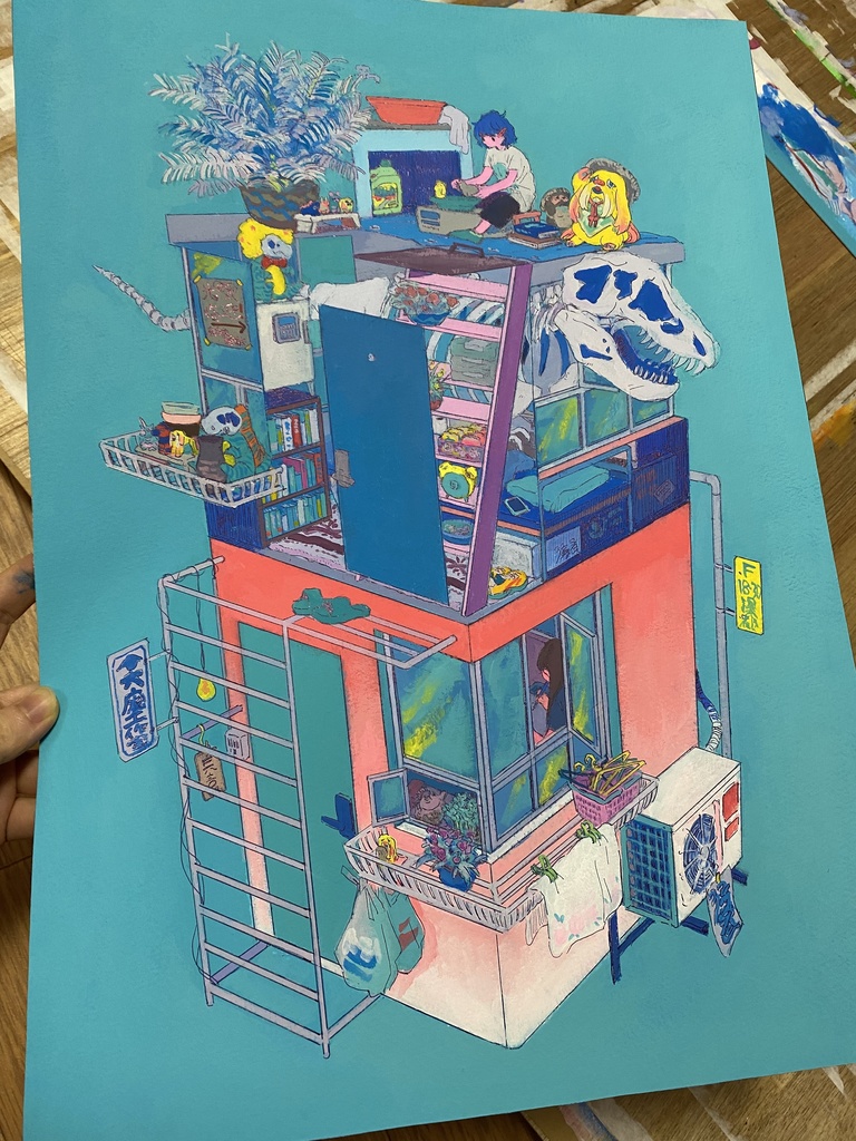 噂の最上階 原画