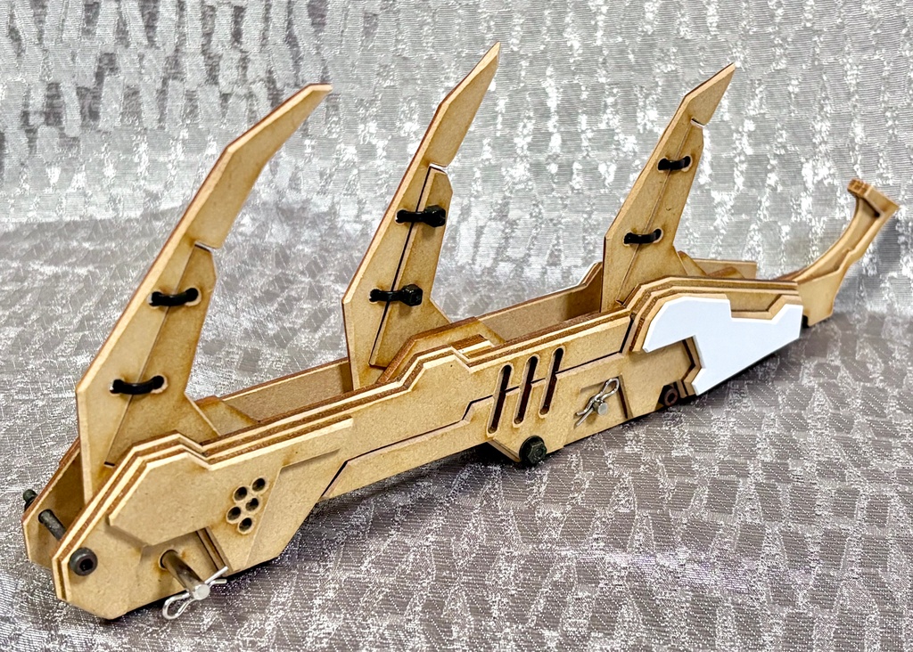 ［ユニット］腕部展開式三連ブレード_CHRYSAETOS ver1.5