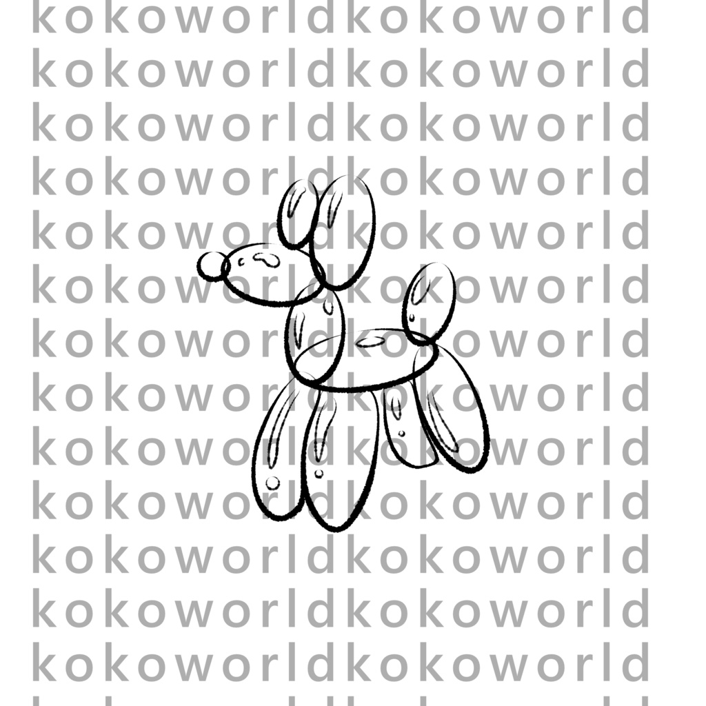 【Free】tattoo　バルーンドック