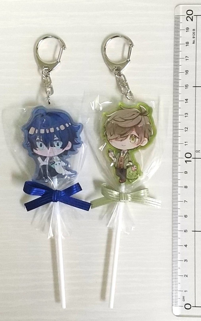 【非公式】エデン組 キャンディ型アクリルキーホルダー