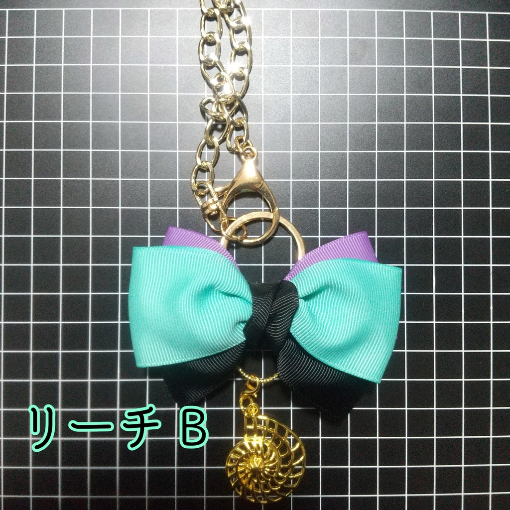 モチーフリボン バッグチャーム オクタヴィネルver.