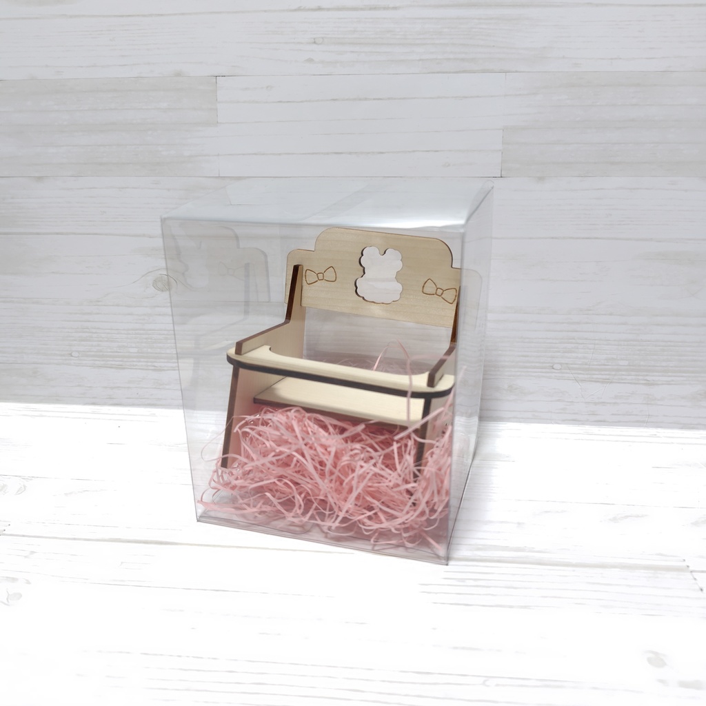 ぬいぐるみ用 ウッドチェア