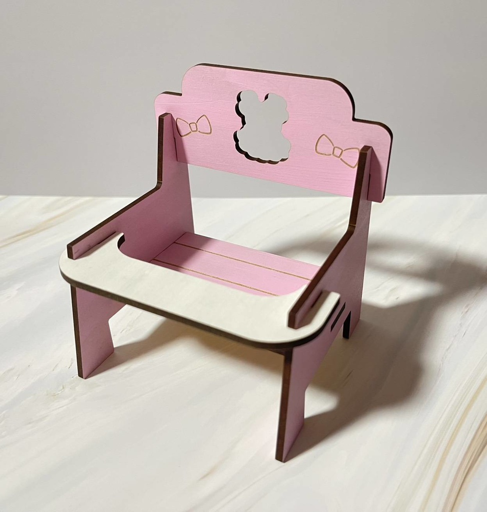 ぬいぐるみ用 MDFチェア