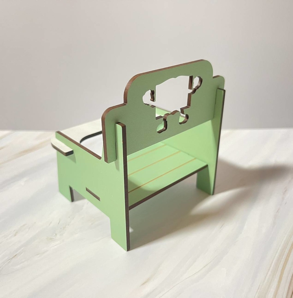 ぬいぐるみ用 MDFチェア