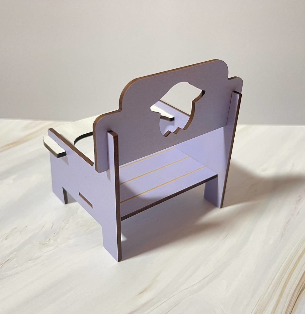 ぬいぐるみ用 MDFチェア