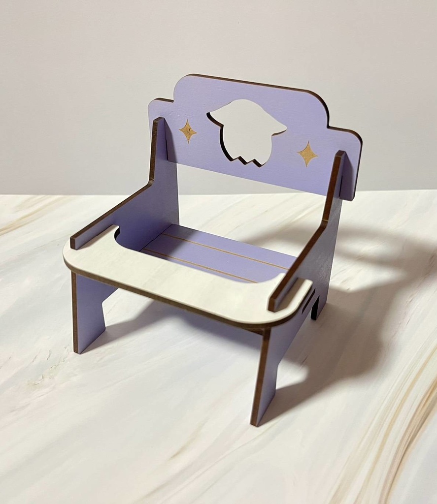 ぬいぐるみ用 MDFチェア