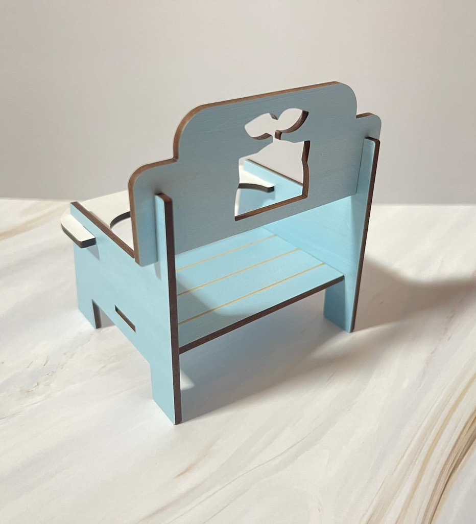 ぬいぐるみ用 MDFチェア