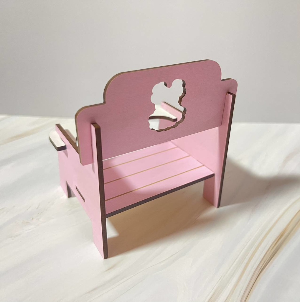 ぬいぐるみ用 MDFチェア