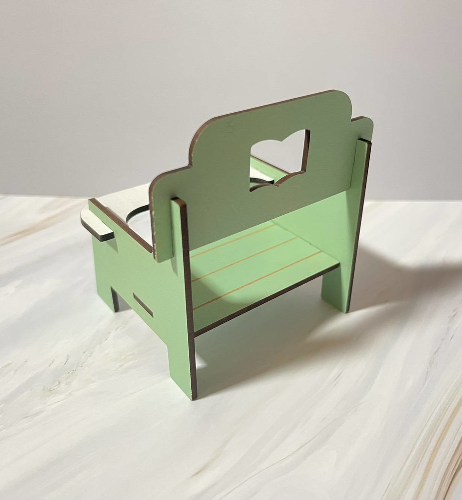 ぬいぐるみ用 MDFチェア