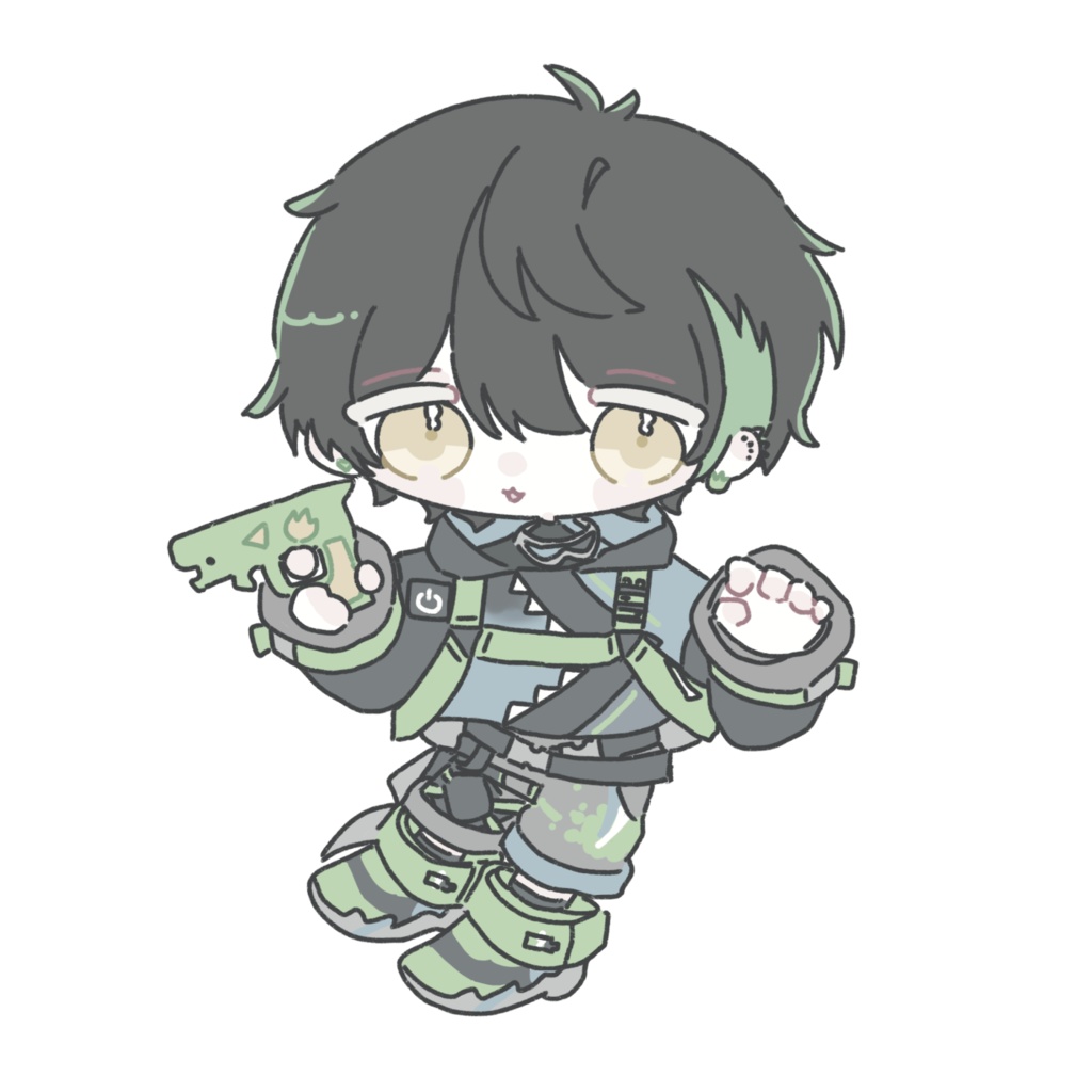 でらきゅーとなアクリルキーホルダー（サギョウ）