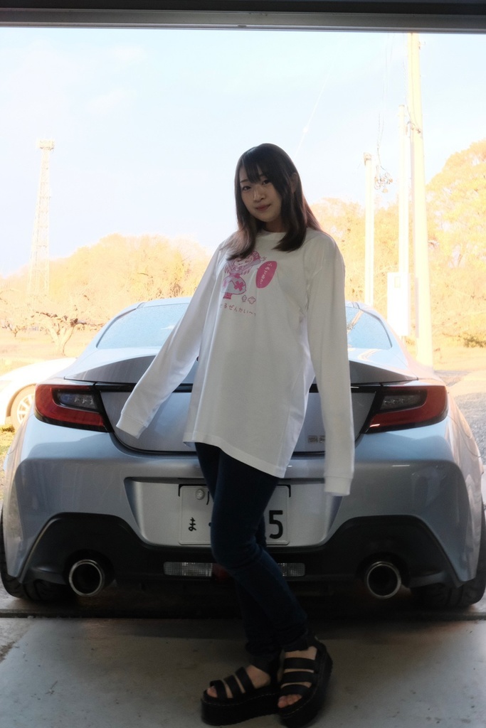 ふめてる??長袖Tシャツ