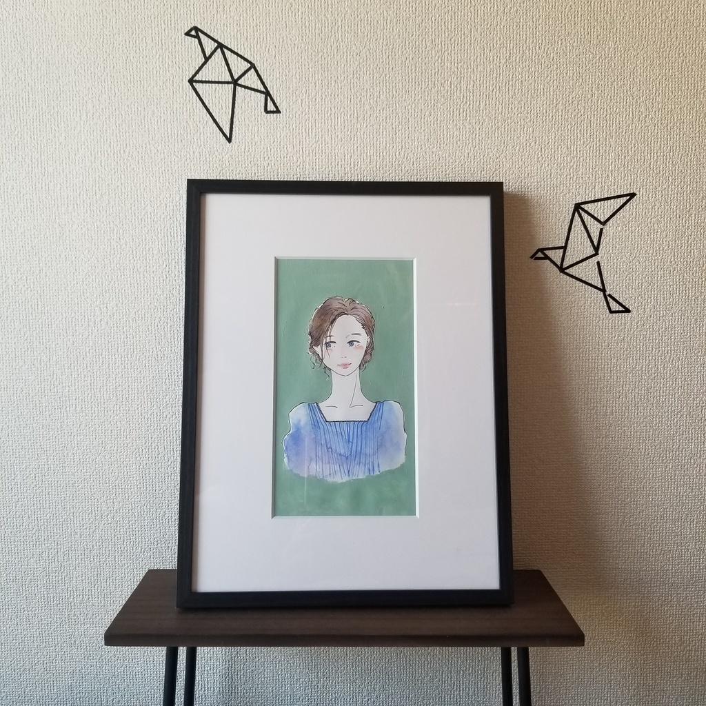 原画・額装あり『lily』