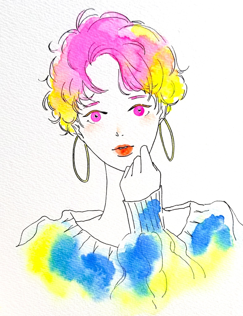 原画『 Poppin Girl』