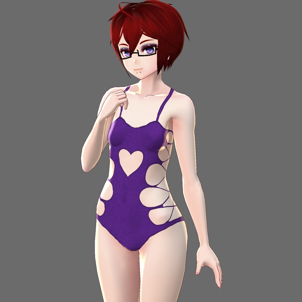 [Vroid] Sexy one-piece
