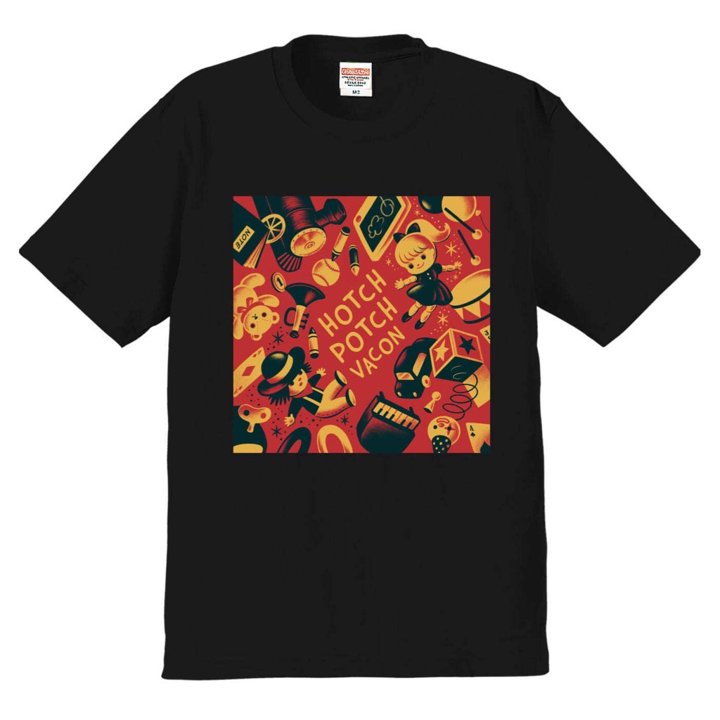 【Tシャツ】RED x BLACK