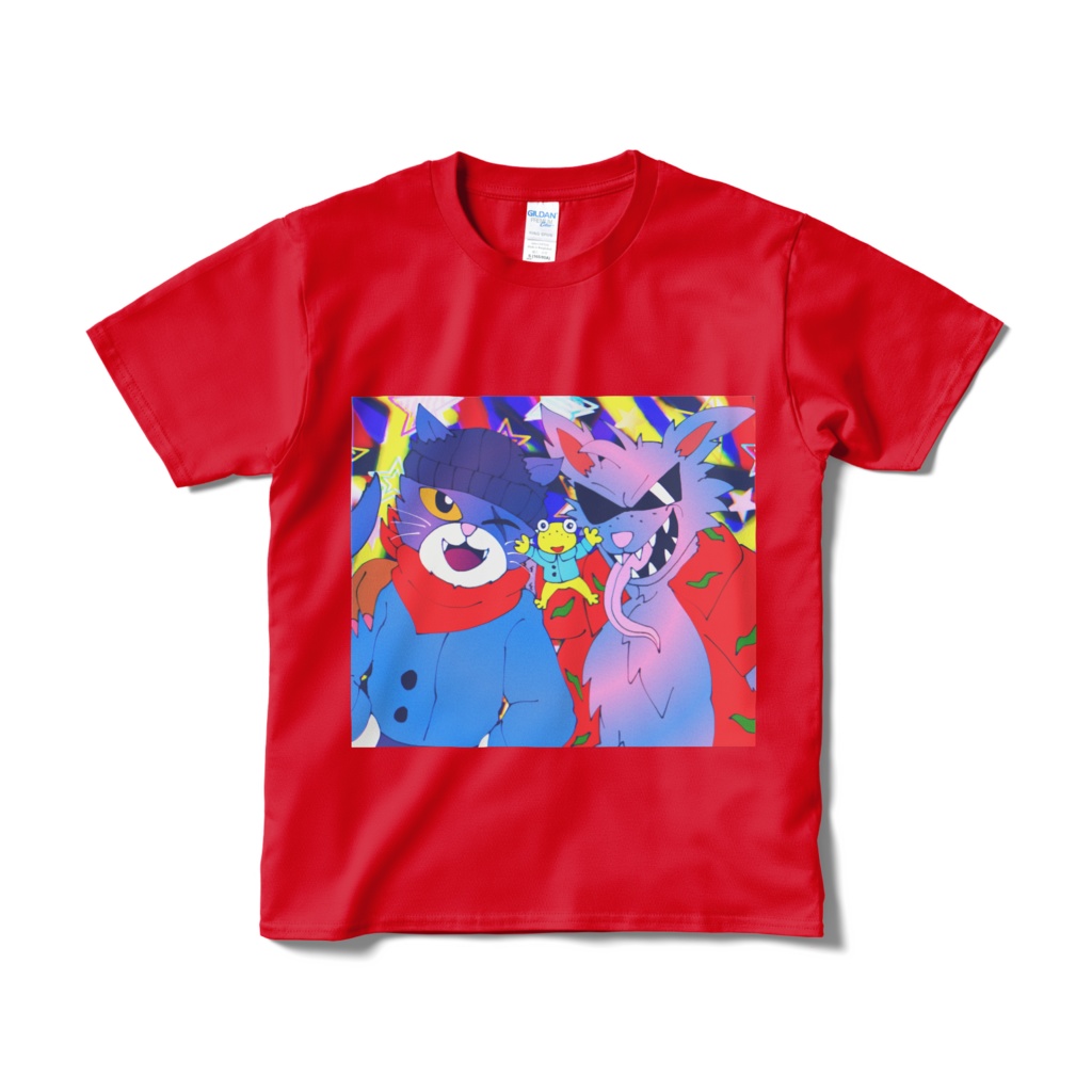 エバフ2 😺🐭🐸三人組 Tシャツ2