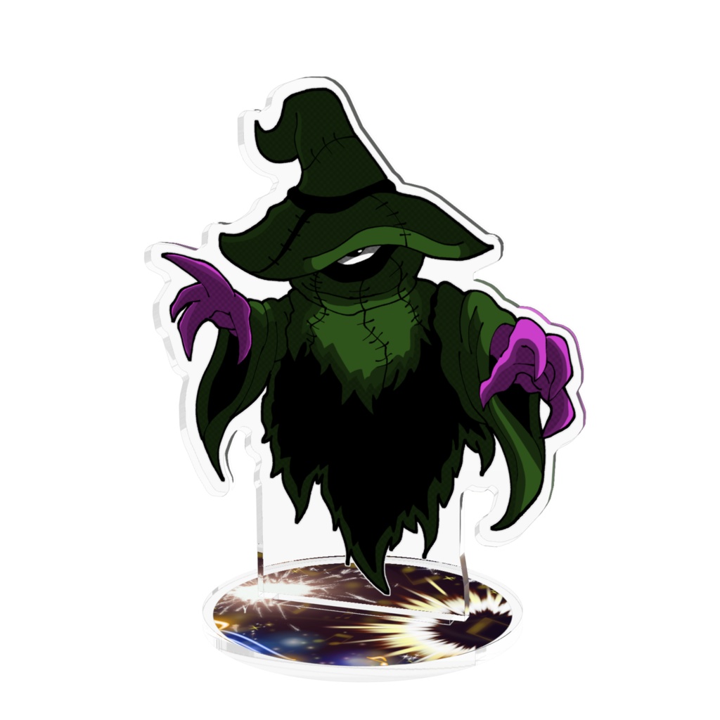 everhood Green mage Acryl figure