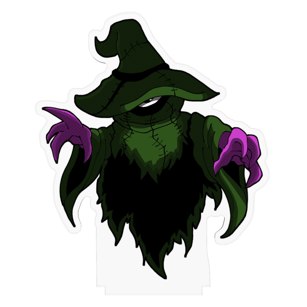 everhood Green mage Acryl figure