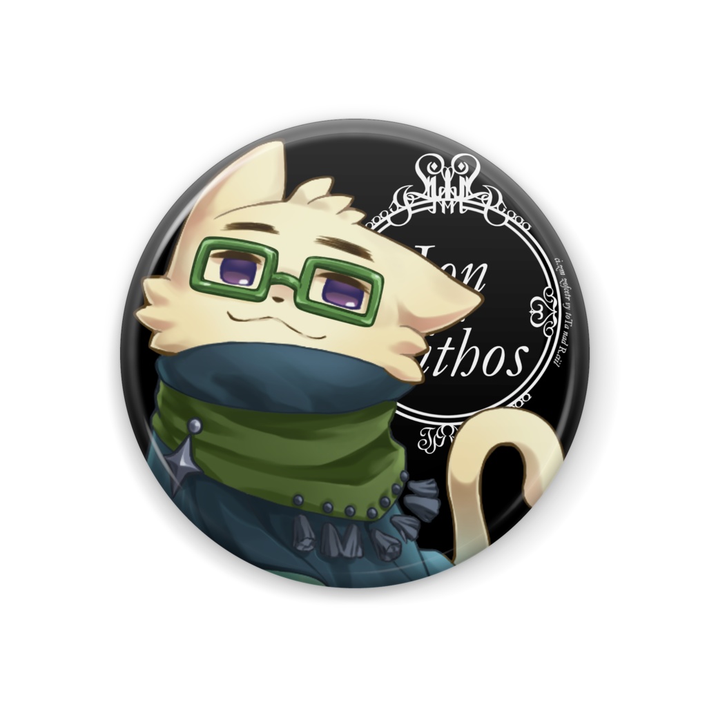 Ion Lithos tatto缶バッチ
