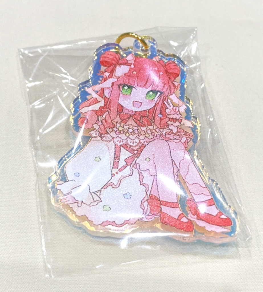 オーロラアクキー 約50×75mm