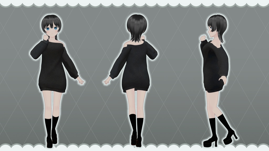 凛 -Rin- 【オリジナル3Dモデル】