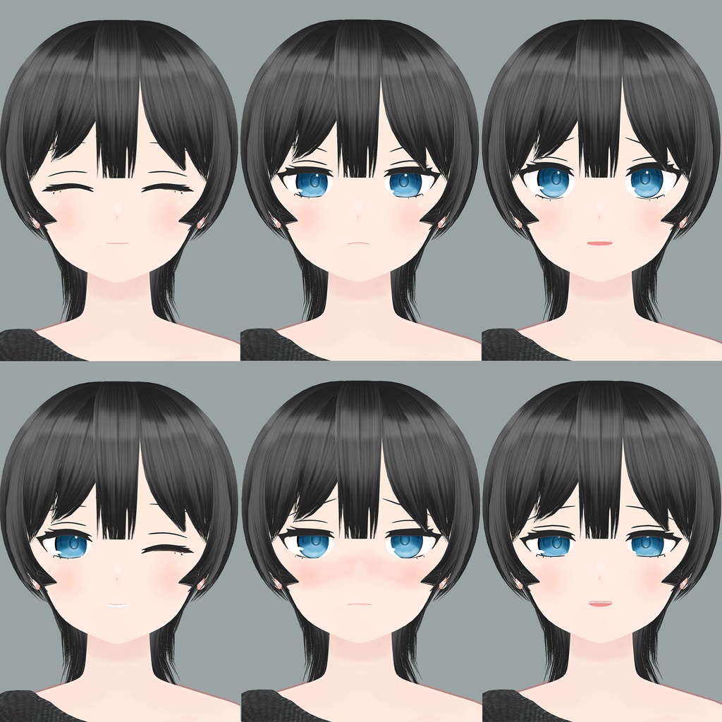 凛 -Rin- 【オリジナル3Dモデル】