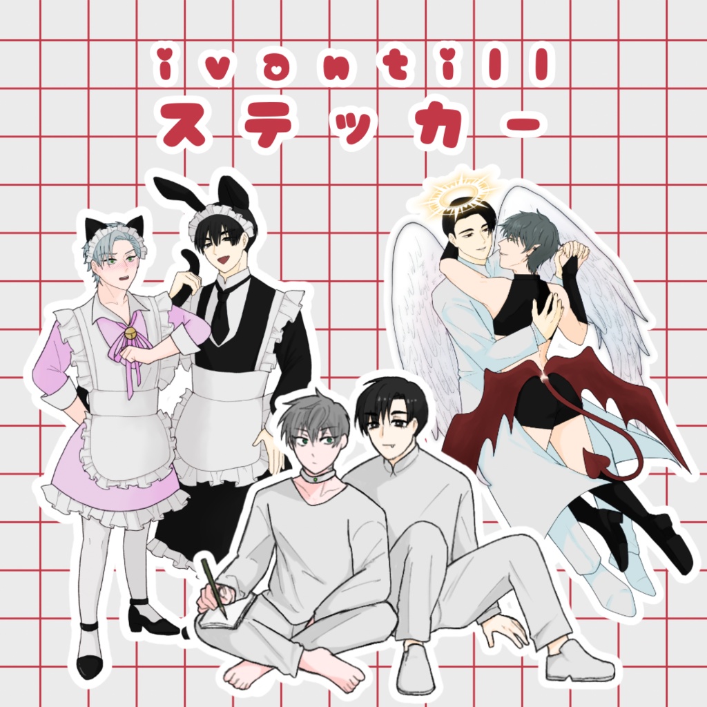 ivantillステッカーセット