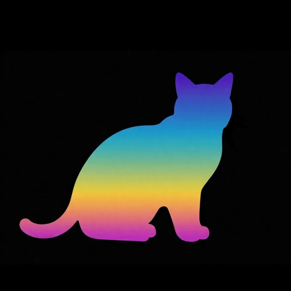  使いやすい猫シルエット素材｜商用OK